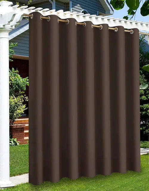 Load image into Gallery viewer, Privacy Outdoor Curtains Waterproof Garden Uv Exterior Curtain Street Gazebo Curtain for Patio Porch Pergola Terrace Cabana Pool
