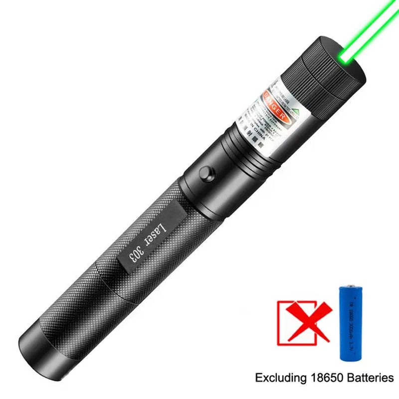 Powerful Green Laser Sight 10000M 532Nm Laser Pointer Powerful Adjustable Focus Lazer with Laser Pen Head Burning Match