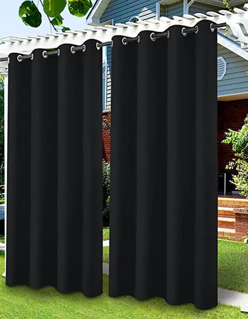 Load image into Gallery viewer, Privacy Outdoor Curtains Waterproof Garden Uv Exterior Curtain Street Gazebo Curtain for Patio Porch Pergola Terrace Cabana Pool
