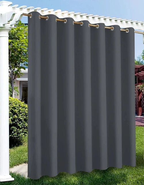 Load image into Gallery viewer, Privacy Outdoor Curtains Waterproof Garden Uv Exterior Curtain Street Gazebo Curtain for Patio Porch Pergola Terrace Cabana Pool
