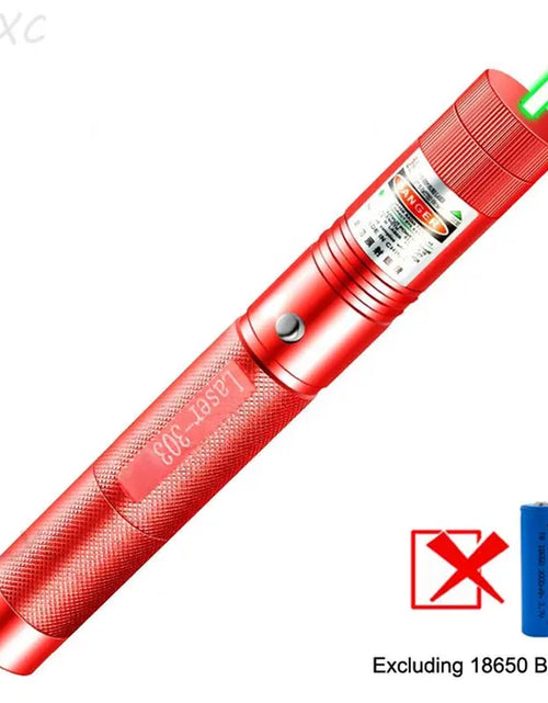 Load image into Gallery viewer, Powerful Green Laser Sight 10000M 532Nm Laser Pointer Powerful Adjustable Focus Lazer with Laser Pen Head Burning Match
